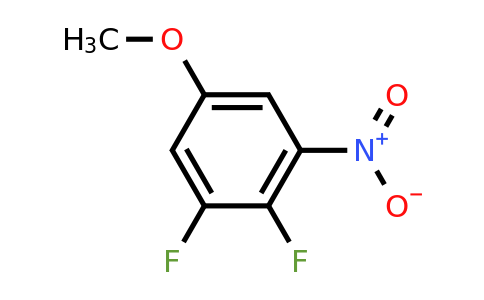 1803870-56-5 | 3,4-Difluoro-5-nitroanisole