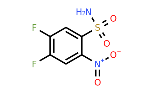 1803870-61-2 | 4,5-Difluoro-2-nitrobenzenesulfonamide
