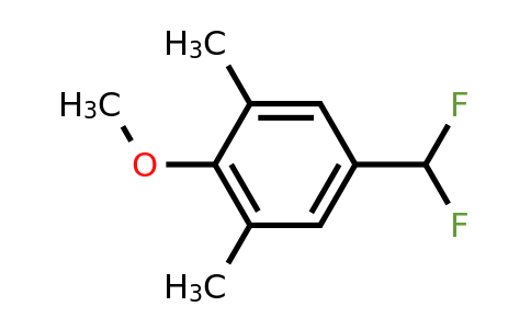 1803873-52-0 | 4-Difluoromethyl-2,6-dimethylanisole