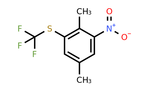 1803873-98-4 | 1,4-Dimethyl-2-nitro-6-(trifluoromethylthio)benzene