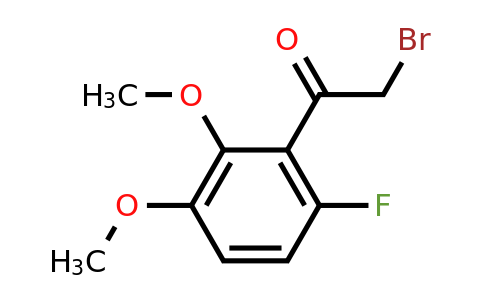 1803874-87-4 | 2',3'-Dimethoxy-6'-fluorophenacyl bromide