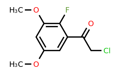 1803875-14-0 | 3',5'-Dimethoxy-2'-fluorophenacyl chloride