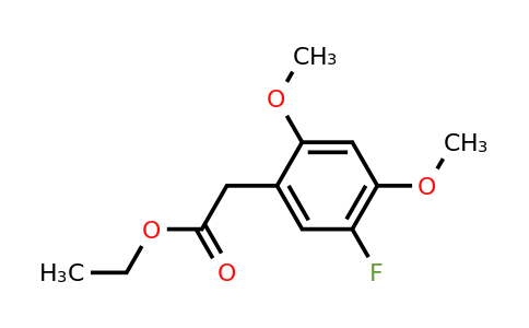 1803875-29-7 | Ethyl 2,4-dimethoxy-5-fluorophenylacetate