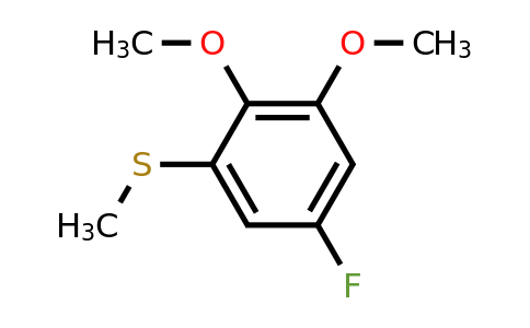 1803875-43-5 | 2,3-Dimethoxy-5-fluorothioanisole