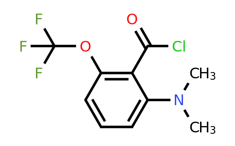 1803877-54-4 | 2-Dimethylamino-6-(trifluoromethoxy)benzoyl chloride