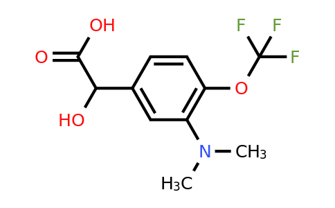 1803877-93-1 | 3-Dimethylamino-4-(trifluoromethoxy)mandelic acid