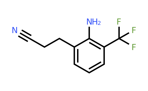 1803878-55-8 | 3-(2-Amino-3-(trifluoromethyl)phenyl)propanenitrile