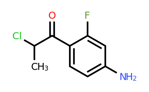 1803878-66-1 | 1-(4-Amino-2-fluorophenyl)-2-chloropropan-1-one