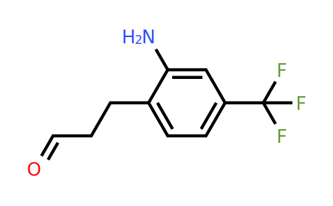 1803878-82-1 | 3-(2-Amino-4-(trifluoromethyl)phenyl)propanal
