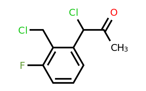 1803879-05-1 | 1-Chloro-1-(2-(chloromethyl)-3-fluorophenyl)propan-2-one