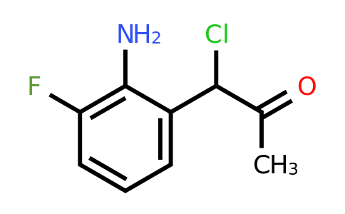 1803879-29-9 | 1-(2-Amino-3-fluorophenyl)-1-chloropropan-2-one