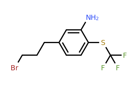 1803879-59-5 | 5-(3-Bromopropyl)-2-(trifluoromethylthio)aniline