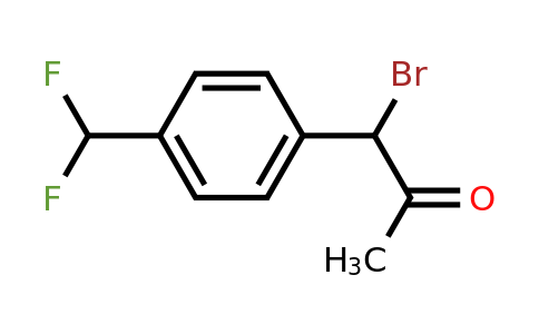 1803879-74-4 | 1-Bromo-1-(4-(difluoromethyl)phenyl)propan-2-one