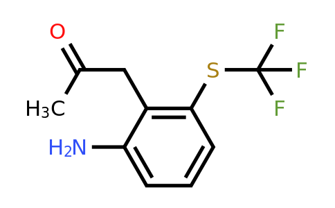 1803880-29-6 | 1-(2-Amino-6-(trifluoromethylthio)phenyl)propan-2-one