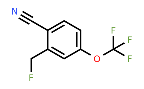 1803880-86-5 | 2-Fluoromethyl-4-(trifluoromethoxy)benzonitrile