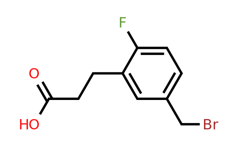 1803881-09-5 | 5-(Bromomethyl)-2-fluorophenylpropanoic acid