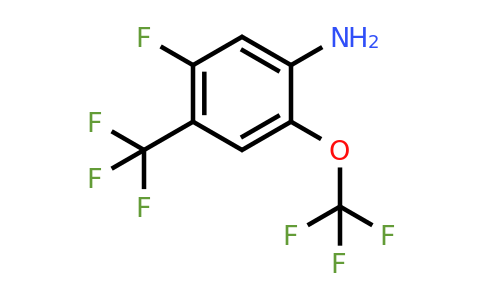1803882-35-0 | 5-Fluoro-2-trifluoromethoxy-4-(trifluoromethyl)aniline