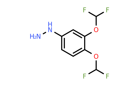 1803883-82-0 | (3,4-Bis(difluoromethoxy)phenyl)hydrazine