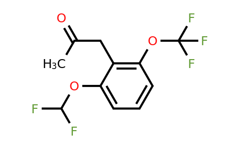 1803887-98-0 | 1-(2-(Difluoromethoxy)-6-(trifluoromethoxy)phenyl)propan-2-one