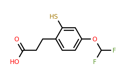 1803888-34-7 | 4-(Difluoromethoxy)-2-mercaptophenylpropanoic acid