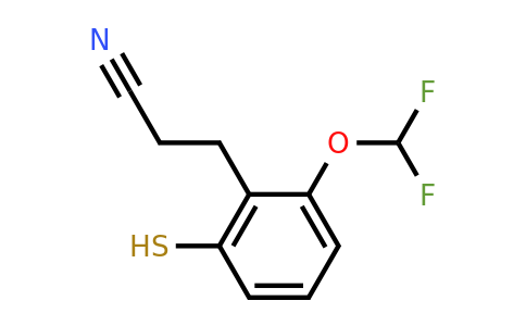 1803888-66-5 | 2-(Difluoromethoxy)-6-mercaptophenylpropanenitrile