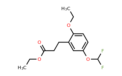 1803888-95-0 | Ethyl 5-(difluoromethoxy)-2-ethoxyphenylpropanoate