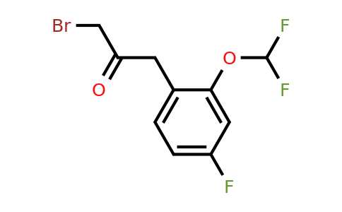 1803890-86-9 | 1-Bromo-3-(2-(difluoromethoxy)-4-fluorophenyl)propan-2-one