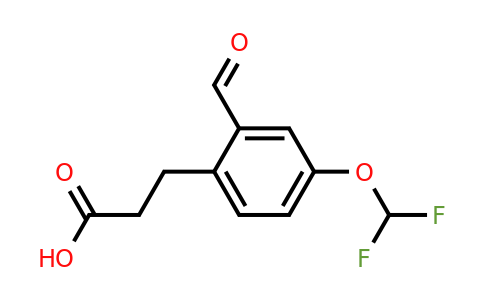 1803891-09-9 | 4-(Difluoromethoxy)-2-formylphenylpropanoic acid