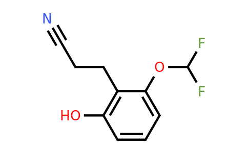 1803891-92-0 | 2-(Difluoromethoxy)-6-hydroxyphenylpropanenitrile
