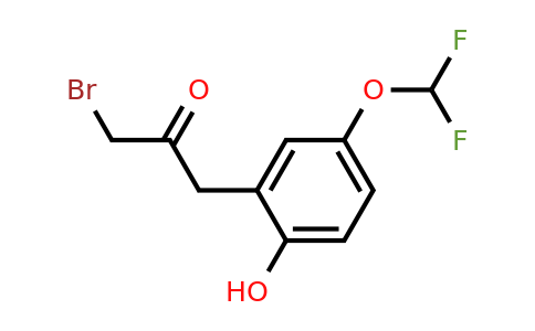 1803892-07-0 | 1-Bromo-3-(5-(difluoromethoxy)-2-hydroxyphenyl)propan-2-one