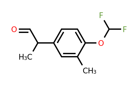 1803892-61-6 | 4-(Difluoromethoxy)-3-methylphenylpropanal