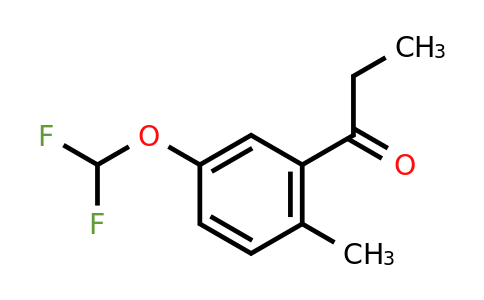 1803892-91-2 | 1-(5-(Difluoromethoxy)-2-methylphenyl)propan-1-one