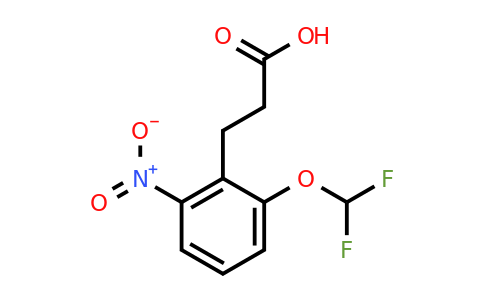 1803895-16-0 | 2-(Difluoromethoxy)-6-nitrophenylpropanoic acid