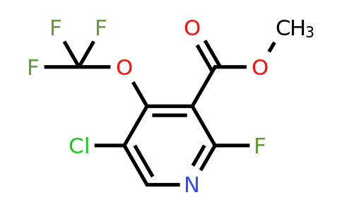 Methyl 5-chloro-2-fluoro-4-(trifluoromethoxy)pyridine-3-carboxylate