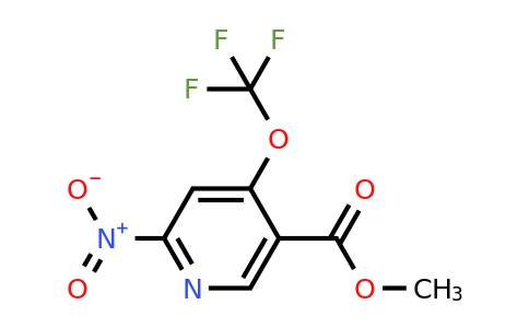 Methyl 2-nitro-4-(trifluoromethoxy)pyridine-5-carboxylate