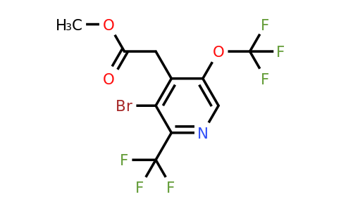 1803921-90-5 | Methyl 3-bromo-5-(trifluoromethoxy)-2-(trifluoromethyl)pyridine-4-acetate