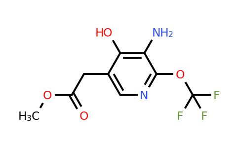 1803926-38-6 | Methyl 3-amino-4-hydroxy-2-(trifluoromethoxy)pyridine-5-acetate