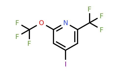 4-Iodo-2-(trifluoromethoxy)-6-(trifluoromethyl)pyridine