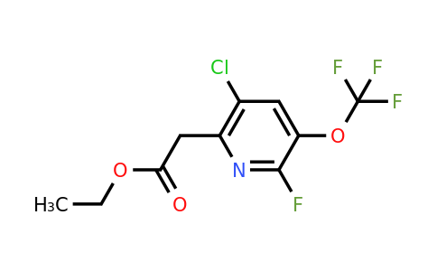 1803928-84-8 | Ethyl 5-chloro-2-fluoro-3-(trifluoromethoxy)pyridine-6-acetate