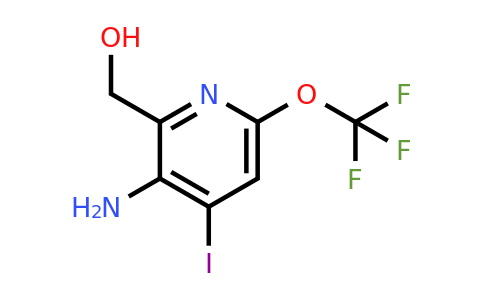 3-Amino-4-iodo-6-(trifluoromethoxy)pyridine-2-methanol