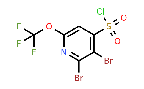2,3-Dibromo-6-(trifluoromethoxy)pyridine-4-sulfonyl chloride