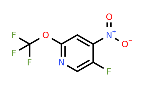 1803930-92-8 | 5-Fluoro-4-nitro-2-(trifluoromethoxy)pyridine