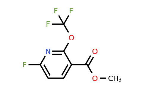 1803933-40-5 | Methyl 6-fluoro-2-(trifluoromethoxy)pyridine-3-carboxylate