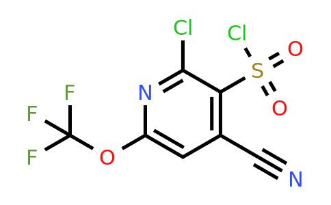 1803933-88-1 | 2-Chloro-4-cyano-6-(trifluoromethoxy)pyridine-3-sulfonyl chloride