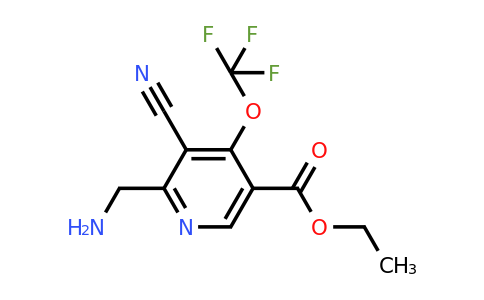 1803940-47-7 | Ethyl 2-(aminomethyl)-3-cyano-4-(trifluoromethoxy)pyridine-5-carboxylate