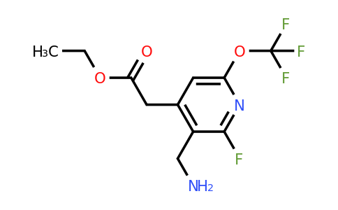 1803940-49-9 | Ethyl 3-(aminomethyl)-2-fluoro-6-(trifluoromethoxy)pyridine-4-acetate