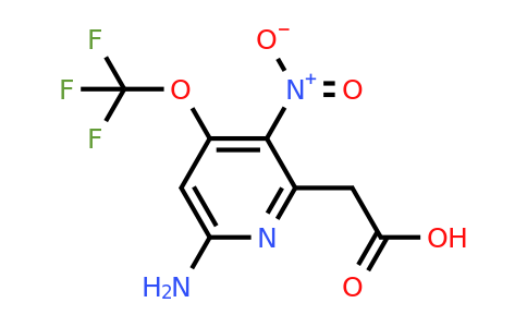 6-Amino-3-nitro-4-(trifluoromethoxy)pyridine-2-acetic acid