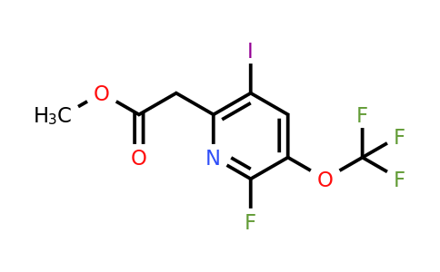 1803952-44-4 | Methyl 2-fluoro-5-iodo-3-(trifluoromethoxy)pyridine-6-acetate