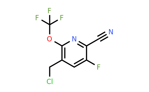 5-(Chloromethyl)-2-cyano-3-fluoro-6-(trifluoromethoxy)pyridine
