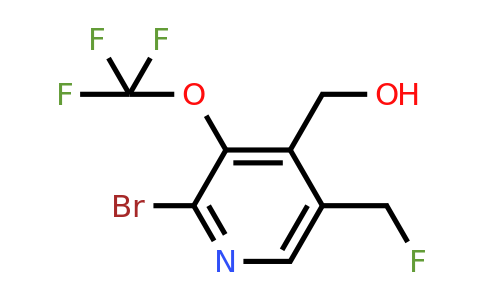 1803960-40-8 | 2-Bromo-5-(fluoromethyl)-3-(trifluoromethoxy)pyridine-4-methanol